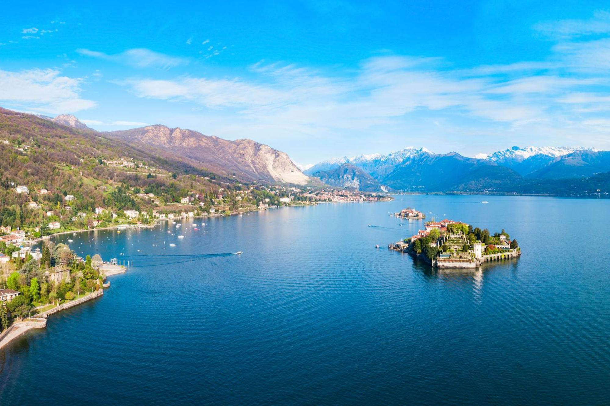 La Luna Nel Lago Lake View Garden - Happy Rentals Испра Экстерьер фото